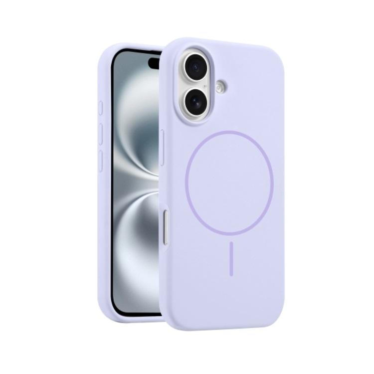 Cover Anti-Urto in Silicone Liquido con Magnete – iPhone 16 Plus
