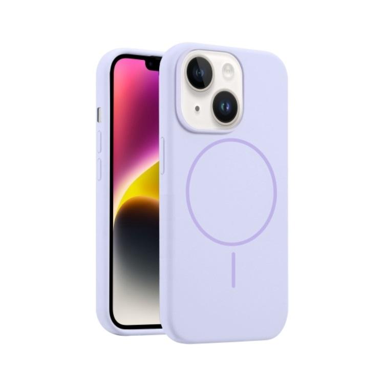 Cover Anti-Urto in Silicone Liquido con Magnete – iPhone 14 Plus