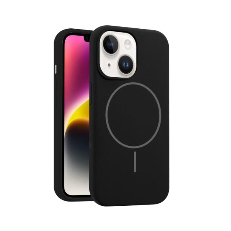 Cover Anti-Urto in Silicone Liquido con Magnete – iPhone 14 Plus