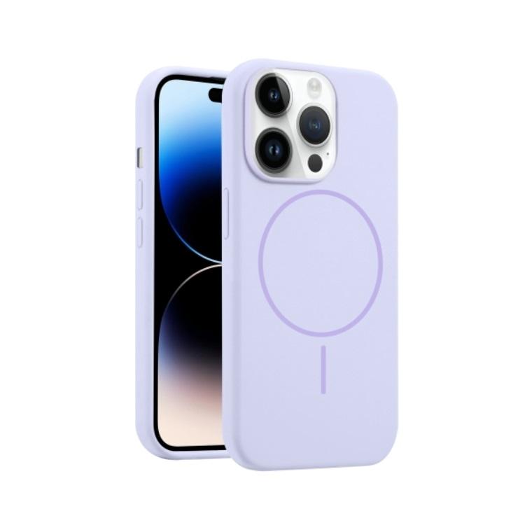 Cover Anti-Urto in Silicone Liquido con Magnete – iPhone 14 Pro Max