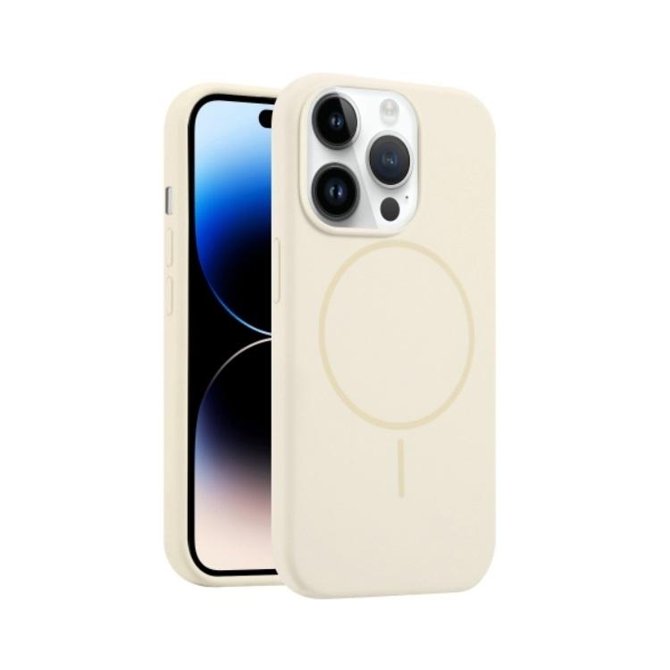 Cover Anti-Urto in Silicone Liquido con Magnete – iPhone 14 Pro Max